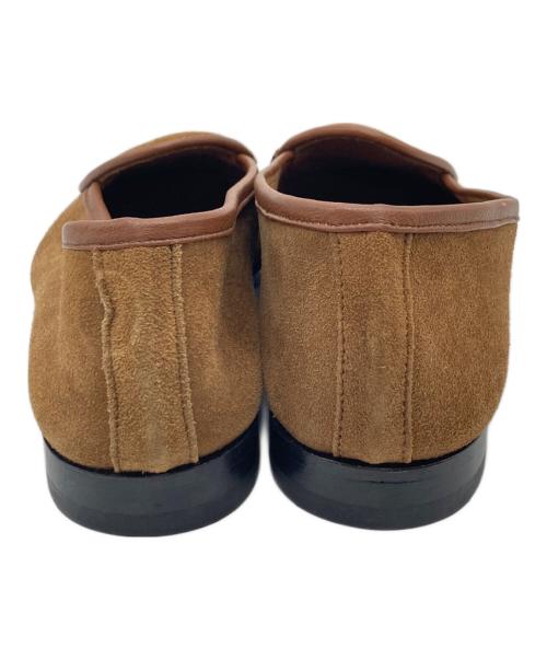 Lloyd footwear（ロイドフットウェア）Lloyd Footwear (ロイドフットウェア) スウェードスリッポン　レザーシューズ ブラウン サイズ:4の古着・服飾アイテム