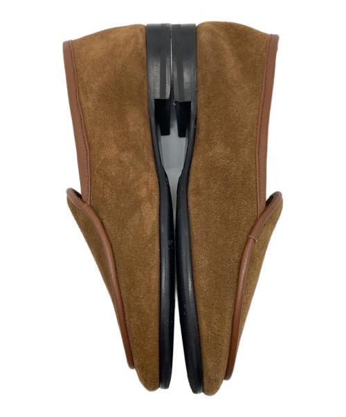 Lloyd footwear（ロイドフットウェア）Lloyd Footwear (ロイドフットウェア) スウェードスリッポン　レザーシューズ ブラウン サイズ:4の古着・服飾アイテム