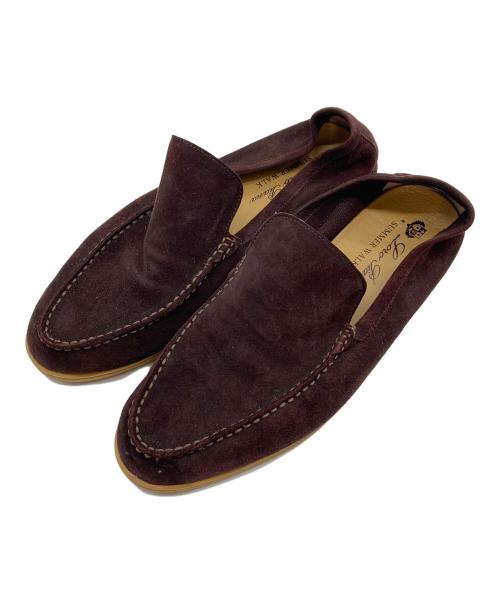 LORO PIANA（ロロピアーナ）LORO PIANA (ロロピアーナ) スウェードシューズ　フラットシューズ　イタリア製 ブラウン サイズ:38の古着・服飾アイテム