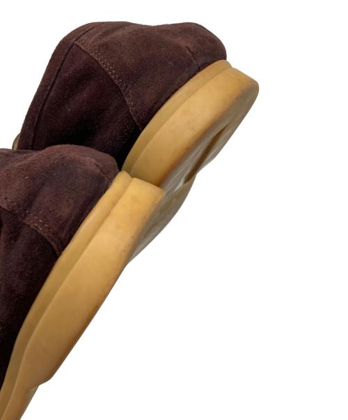 LORO PIANA（ロロピアーナ）LORO PIANA (ロロピアーナ) スウェードシューズ　フラットシューズ　イタリア製 ブラウン サイズ:38の古着・服飾アイテム