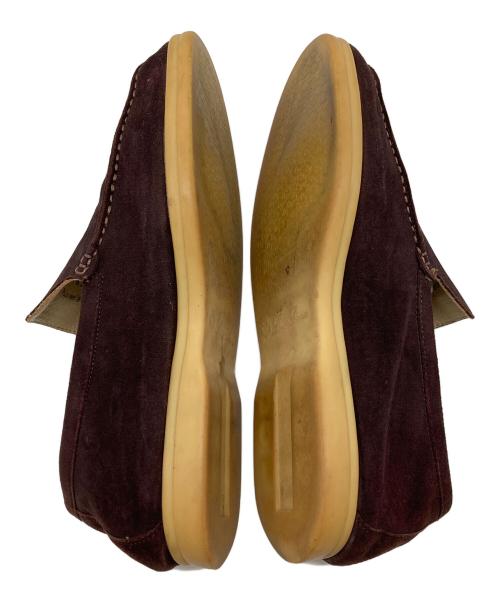 LORO PIANA（ロロピアーナ）LORO PIANA (ロロピアーナ) スウェードシューズ　フラットシューズ　イタリア製 ブラウン サイズ:38の古着・服飾アイテム