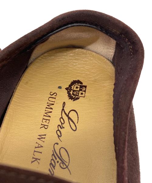 LORO PIANA（ロロピアーナ）LORO PIANA (ロロピアーナ) スウェードシューズ　フラットシューズ　イタリア製 ブラウン サイズ:38の古着・服飾アイテム