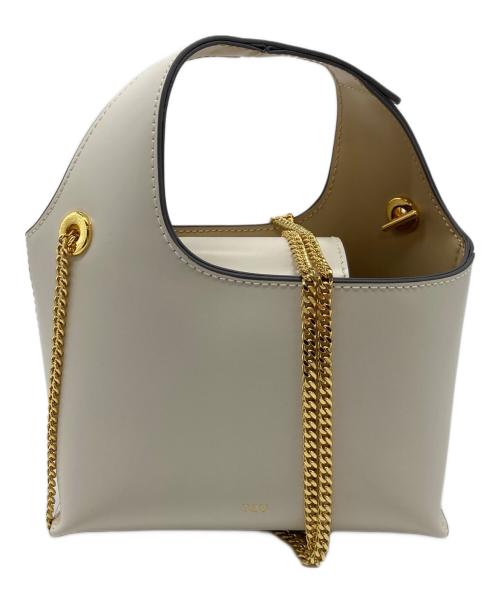 tov（トーヴ）tov (トーヴ) bridge pochette 　ハンドバッグ　ショルダーバッグ アイボリー サイズ:実寸参照の古着・服飾アイテム