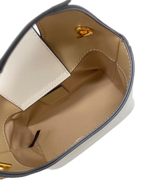 tov（トーヴ）tov (トーヴ) bridge pochette 　ハンドバッグ　ショルダーバッグ アイボリー サイズ:実寸参照の古着・服飾アイテム