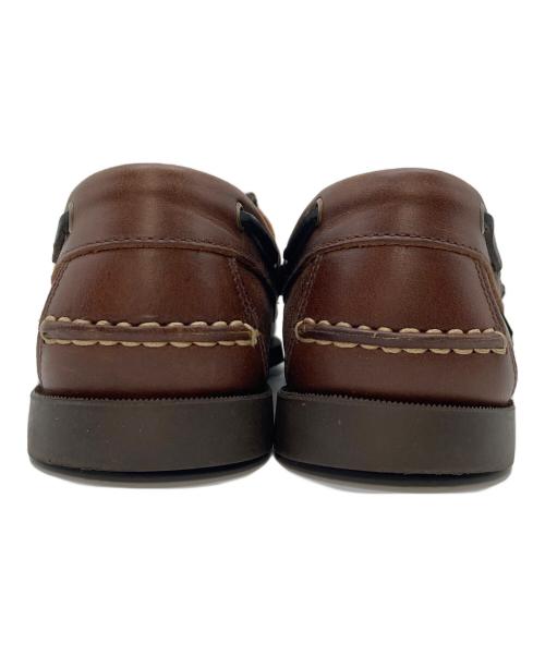 PARABOOT（パラブーツ）PARABOOT (パラブーツ) BARTH デッキシューズ ブラウン サイズ:7.5の古着・服飾アイテム