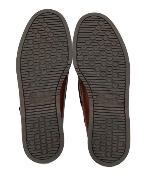 PARABOOT（パラブーツ）PARABOOT (パラブーツ) BARTH デッキシューズ ブラウン サイズ:7.5の古着・服飾アイテム