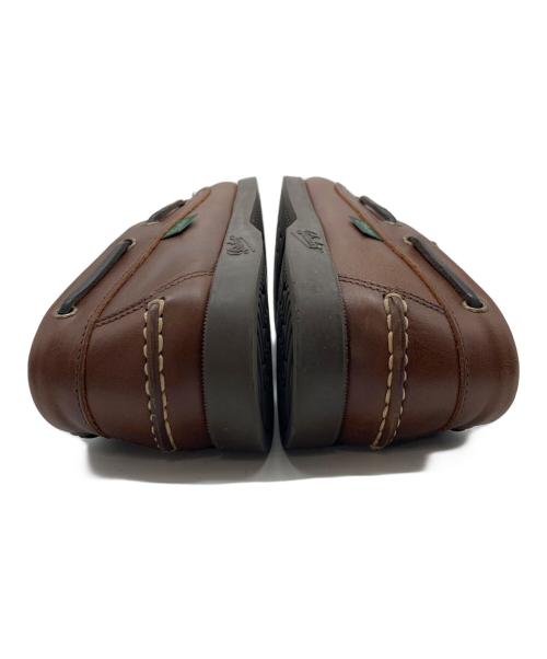 PARABOOT（パラブーツ）PARABOOT (パラブーツ) BARTH デッキシューズ ブラウン サイズ:7.5の古着・服飾アイテム