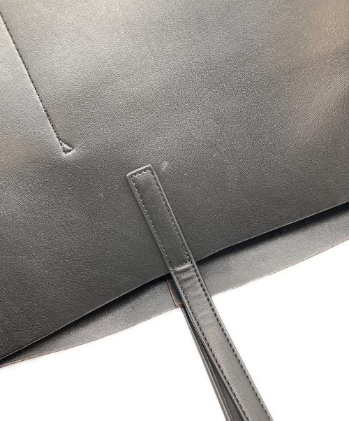 &MyuQ（アンドミューク）&MyuQ (アンドミューク) トート LETTE レザートート ブラック サイズ:実寸参照の古着・服飾アイテム