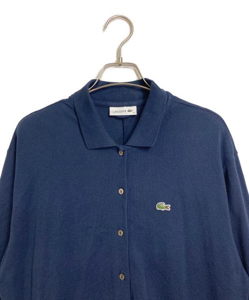 LACOSTE（ラコステ）LACOSTE (ラコステ) ベルトデザインポロシャツドレス ネイビー サイズ:34の古着・服飾アイテム