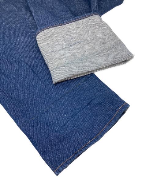 PRSN BLUE（プリズンブルー）prsn blue (プリズンブルー) USA製リジットデニム　6ポケット　 インディゴ サイズ:W34 L32の古着・服飾アイテム