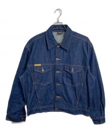 PRSN BLU（プリズンブルース）の古着「USA製リジッドデニムジャケット」｜インディゴ