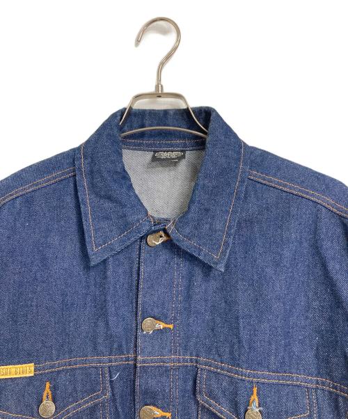 PRSN BLU（プリズンブルース）PRSN BLU (プリズンブルース) USA製リジッドデニムジャケット インディゴ サイズ:1の古着・服飾アイテム