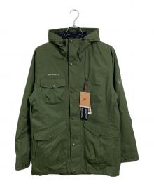 MAMMUT（マムート）の古着「Mountain SO Parka/マウンテン ソフトシェル パーカー」｜グリーン