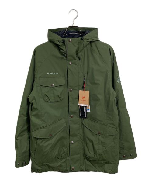 MAMMUT（マムート）MAMMUT (マムート) Mountain SO Parka/マウンテン ソフトシェル パーカー グリーン サイズ:L 未使用品の古着・服飾アイテム