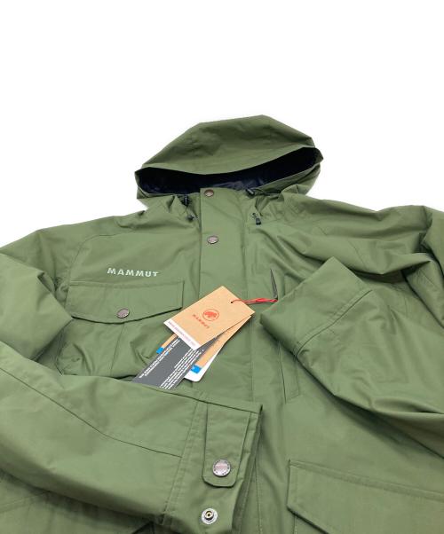 MAMMUT（マムート）MAMMUT (マムート) Mountain SO Parka/マウンテン ソフトシェル パーカー グリーン サイズ:L 未使用品の古着・服飾アイテム