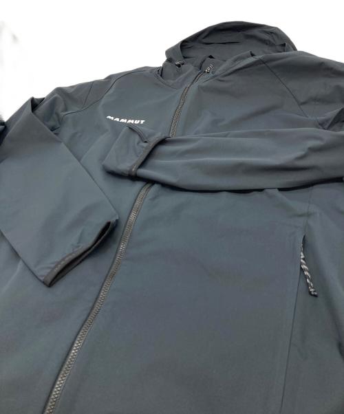 MAMMUT（マムート）MAMMUT (マムート) GRANITE SO Hooded Jacket/グラナイト ソフトシェル フーデッド ジャケット ブラック サイズ:Mの古着・服飾アイテム