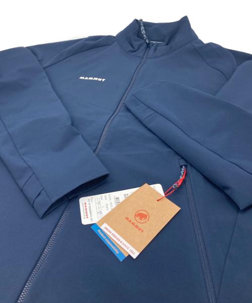 MAMMUT（マムート）MAMMUT (マムート) マクン 2.0 ソフトシェル ジャケット ネイビー サイズ:XL 未使用品の古着・服飾アイテム