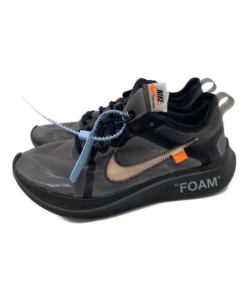 NIKE（ナイキ）NIKE (ナイキ) OFFWHITE (オフホワイト) Zoom Fly Black ブラック サイズ:US 9.5の古着・服飾アイテム
