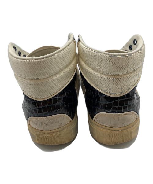 BALENCIAGA（バレンシアガ）BALENCIAGA (バレンシアガ) クロコ型押しハイカットスニーカー マルチカラー サイズ:43の古着・服飾アイテム
