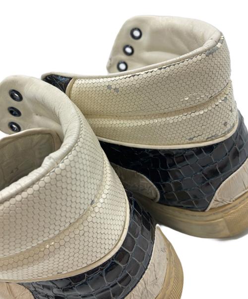 BALENCIAGA（バレンシアガ）BALENCIAGA (バレンシアガ) クロコ型押しハイカットスニーカー マルチカラー サイズ:43の古着・服飾アイテム