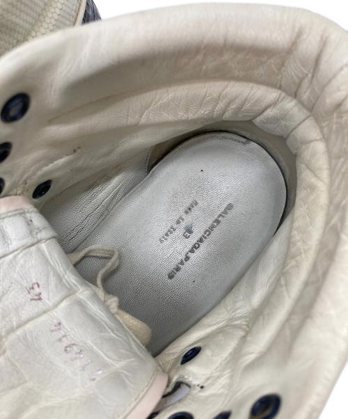 BALENCIAGA（バレンシアガ）BALENCIAGA (バレンシアガ) クロコ型押しハイカットスニーカー マルチカラー サイズ:43の古着・服飾アイテム
