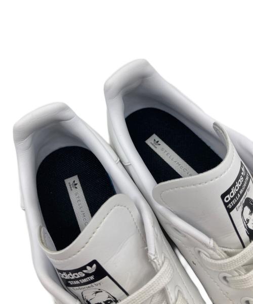 adidas（アディダス）adidas (アディダス) STELLA McCARTNEY (ステラマッカートニー) ローカットスニーカー　スタンスミス ホワイト×ブラック サイズ:US10の古着・服飾アイテム