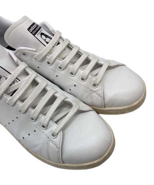 adidas（アディダス）adidas (アディダス) STELLA McCARTNEY (ステラマッカートニー) ローカットスニーカー　スタンスミス ホワイト×ブラック サイズ:US10の古着・服飾アイテム