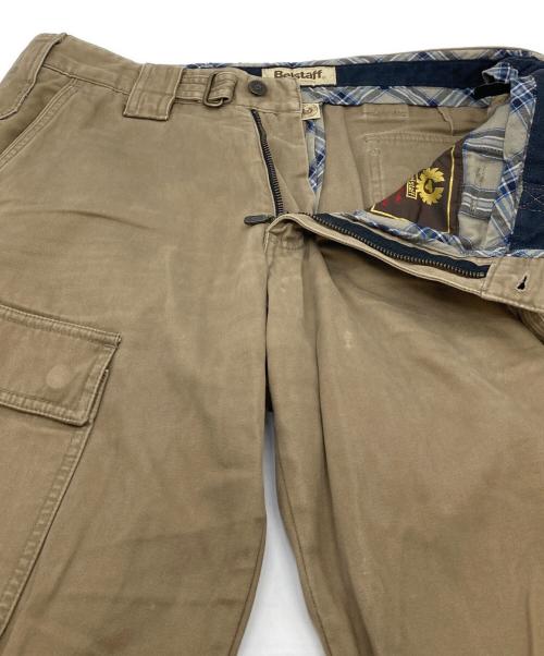 BELSTAFF（ベルスタッフ）BELSTAFF (ベルスタッフ) ベルテッドカーゴパンツ カーキ サイズ:52の古着・服飾アイテム