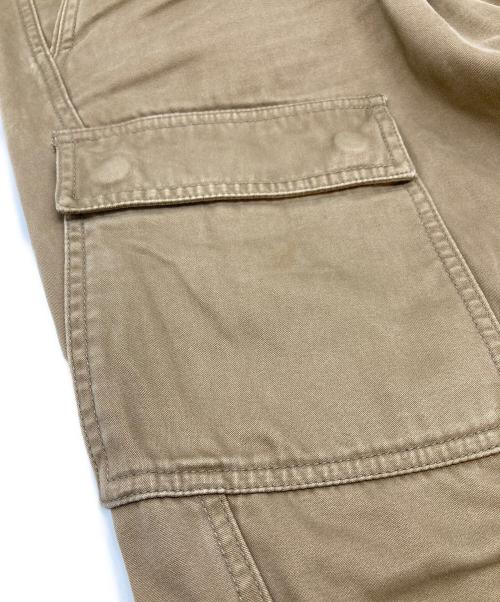 BELSTAFF（ベルスタッフ）BELSTAFF (ベルスタッフ) ベルテッドカーゴパンツ カーキ サイズ:52の古着・服飾アイテム