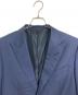 TOM FORD (トムフォード) Sharkskin Wool Fit Y Suit　シャークスキンウールフィットワイスーツ　パンツスーツ　ビジネス　イタリア製 ネイビー サイズ:7−48R：50000円