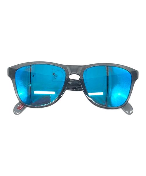 OAKLEY（オークリー）OAKLEY (オークリー) フロッグスキン サングラス グレー×ブルー サイズ:48□15-124の古着・服飾アイテム