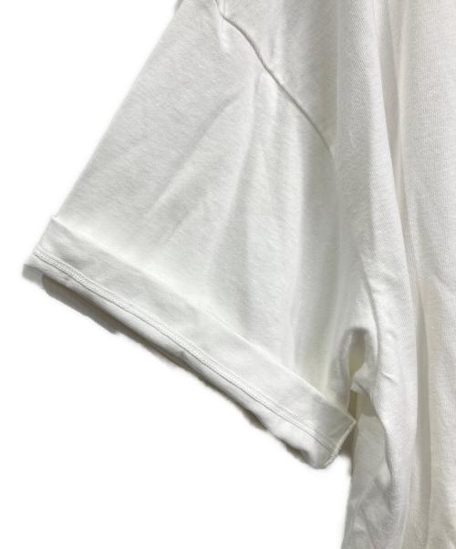 Maison Margiela（メゾンマルジェラ）Maison Margiela (メゾンマルジェラ) 個展限定Tシャツ ホワイト サイズ:XXXXLの古着・服飾アイテム