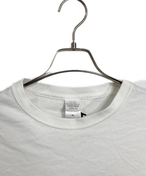 united athle（ユナイテッドアスレ）united athle (ユナイテッドアスレ) バックプリントTシャツ ホワイト サイズ:XLの古着・服飾アイテム