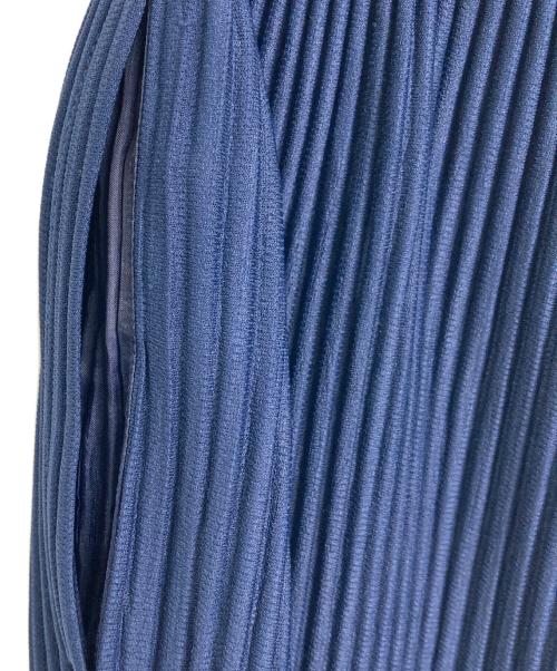 HOMME PLISSE ISSEY MIYAKE（オム プリッセ イッセイ ミヤケ）HOMME PLISSE ISSEY MIYAKE (オム プリッセ イッセイ ミヤケ) プリーツジョガーパンツ　プリーツパンツ ネイビー サイズ:1の古着・服飾アイテム