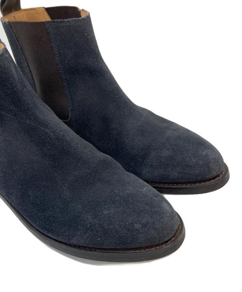 Crockett & Jones（クロケット＆ジョーンズ）Crockett & Jones (クロケット＆ジョーンズ) サイドゴアブーツ　レザーブーツ グレー サイズ:2 3/4の古着・服飾アイテム