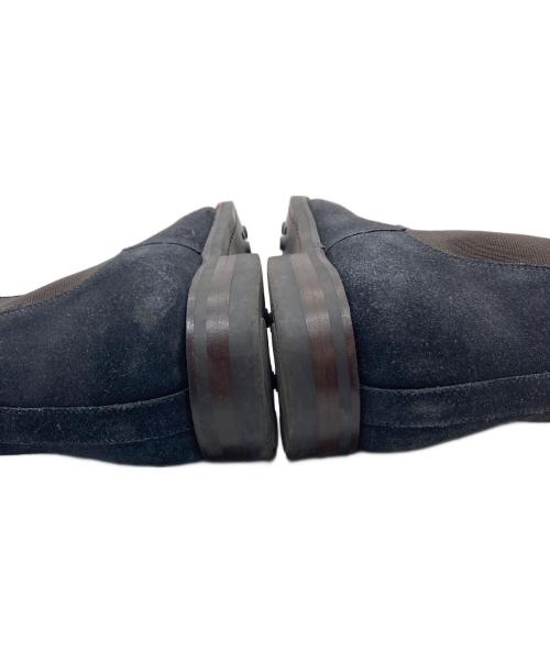 Crockett & Jones（クロケット＆ジョーンズ）Crockett & Jones (クロケット＆ジョーンズ) サイドゴアブーツ　レザーブーツ グレー サイズ:2 3/4の古着・服飾アイテム