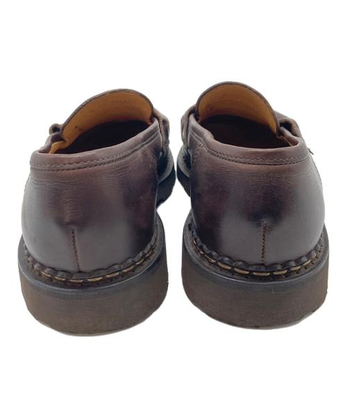 PARABOOT（パラブーツ）PARABOOT (パラブーツ) コインローファー　レザーシューズ ブラウン サイズ:5  1/2の古着・服飾アイテム
