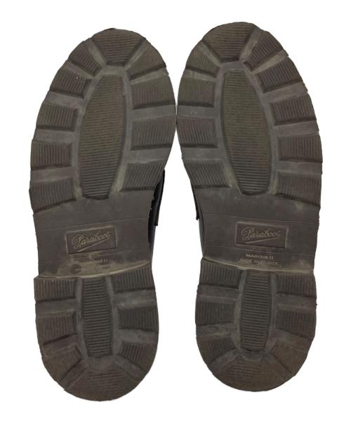 PARABOOT（パラブーツ）PARABOOT (パラブーツ) コインローファー　レザーシューズ ブラウン サイズ:5  1/2の古着・服飾アイテム