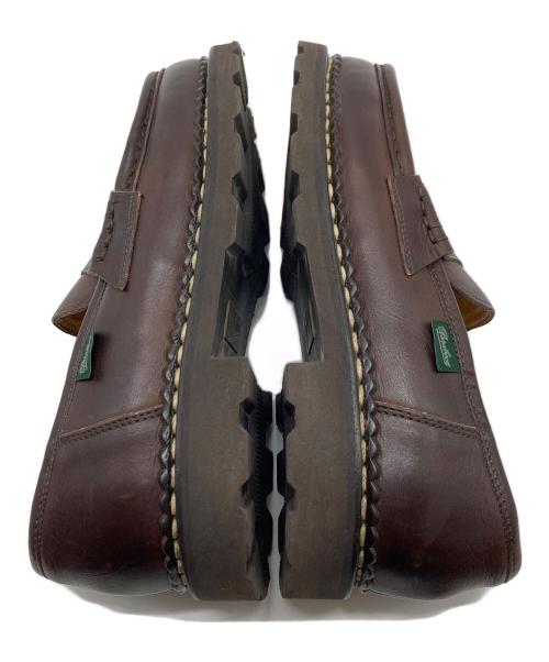 PARABOOT（パラブーツ）PARABOOT (パラブーツ) コインローファー　レザーシューズ ブラウン サイズ:5  1/2の古着・服飾アイテム