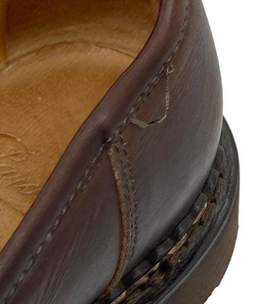 PARABOOT（パラブーツ）PARABOOT (パラブーツ) コインローファー　レザーシューズ ブラウン サイズ:5  1/2の古着・服飾アイテム