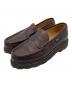 PARABOOT（パラブーツ）の古着「コインローファー　レザーシューズ」｜ブラウン