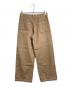 BEEDEN (ビーデン) RIVET DESIGN LOOSE PANTS コットンパンツ ベージュ サイズ:S：9000円