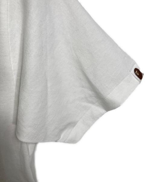 A BATHING APE（アベイシングエイプ）A BATHING APE (アベイシングエイプ) The Powerpuff Girls (パワーパフガールズ) BLOSSOM TEE  ブロッサム  半袖カットソー　Tシャツ　日本製 ホワイト サイズ:XS 未使用品の古着・服飾アイテム