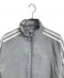 adidas (アディダス) シアージャケット　トラックジャケット　3ライン　タグ付き グレー サイズ:M：6000円