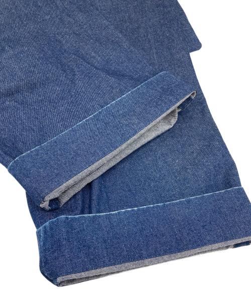 JOHN LAWRENCE SULLIVAN（ジョン ローレンス サリバン）JOHN LAWRENCE SULLIVAN (ジョン ローレンス サリバン) Rigid denim wide pants リジットデニムワイドパンツ　ワイドパンツ　日本製 ネイビー サイズ:44の古着・服飾アイテム