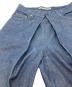 中古・古着 JOHN LAWRENCE SULLIVAN (ジョン ローレンス サリバン) Rigid denim wide pants リジットデニムワイドパンツ　ワイドパンツ　日本製 ネイビー サイズ:44：8000円
