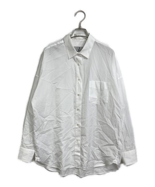 Curensology（カレンソロジー）Curensology (カレンソロジー) シャツ　コットンシャツ　日本 ホワイト サイズ:FREEの古着・服飾アイテム
