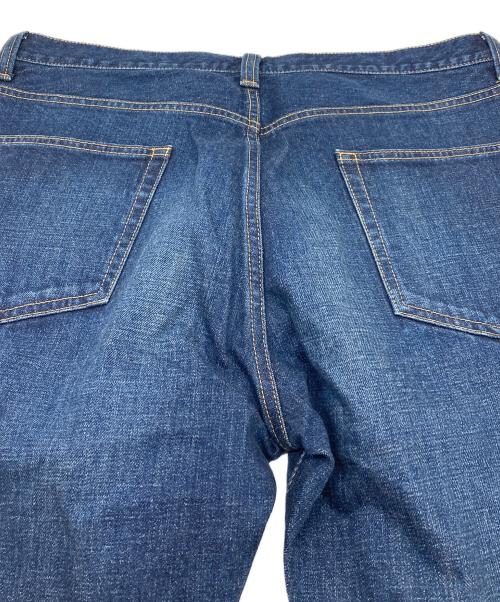 SOPHNET.（ソフネット）SOPHNET. (ソフネット) DAMAGED STRETCH DENIM TAPERED PANTS ダメージドストレッチデニムテーパードパンツ 日本製 インディゴ サイズ:XXL 未使用品の古着・服飾アイテム