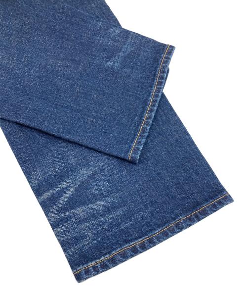 SOPHNET.（ソフネット）SOPHNET. (ソフネット) DAMAGED STRETCH DENIM TAPERED PANTS ダメージドストレッチデニムテーパードパンツ 日本製 インディゴ サイズ:XXL 未使用品の古着・服飾アイテム