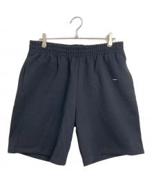 SUPREME（シュプリーム）の古着「Small Box Sweat short  スモールボックス　スウェットショーツ　ショートパンツ　ハーフパンツ　24AW  カナダ製」｜ブラック